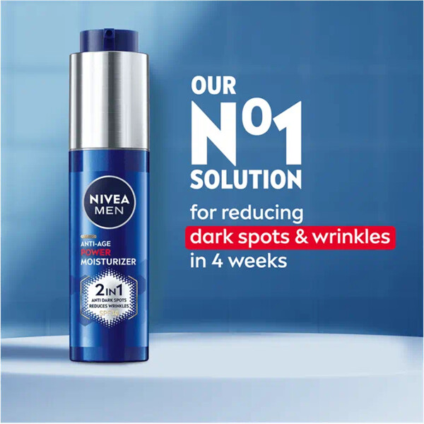 Nivea Men Luminous Anti Age Power Moisturizer (Billede 3 af 7)
