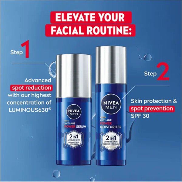 Nivea Men Luminous Anti Age Power Moisturizer (Billede 6 af 7)