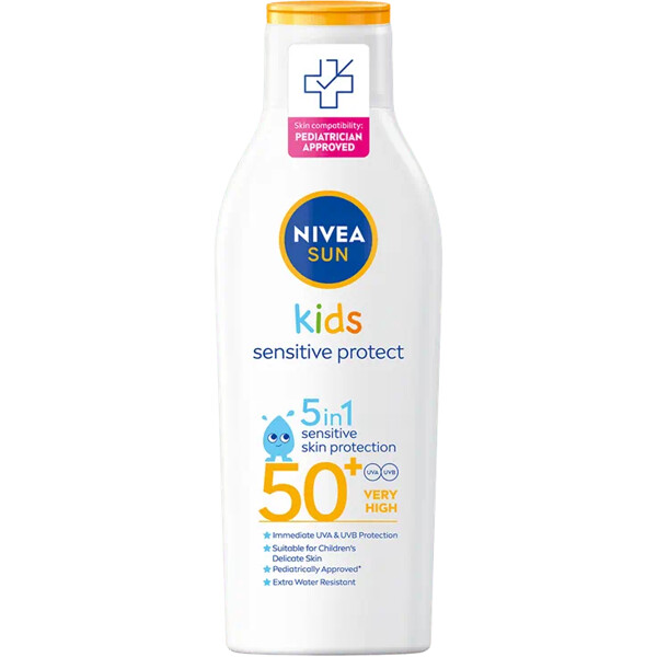 Nivea Sun Kids Sensitive Lotion Spf 50+ (Billede 1 af 4)