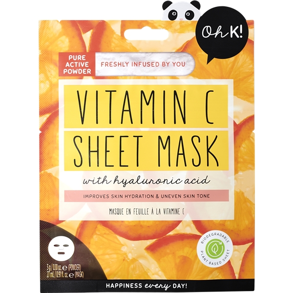 Oh K! Vitamin C Sheet Mask (Billede 1 af 2)