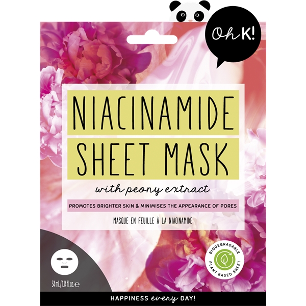 Oh K! Niacinamide Sheet Mask (Billede 1 af 2)