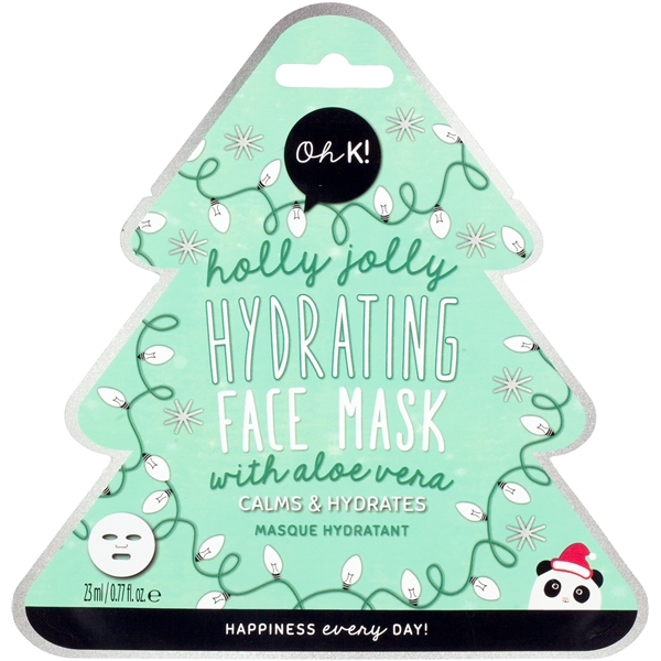 Oh K! Holly Jolly Hydrating Face Mask (Billede 1 af 3)