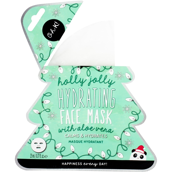 Oh K! Holly Jolly Hydrating Face Mask (Billede 3 af 3)