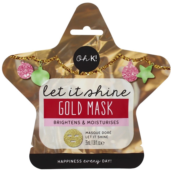 Oh K! Let it Shine Gold Mask