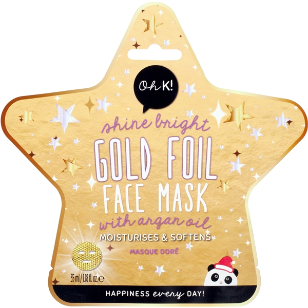 Oh K! Let it Shine Gold Mask (Billede 1 af 3)