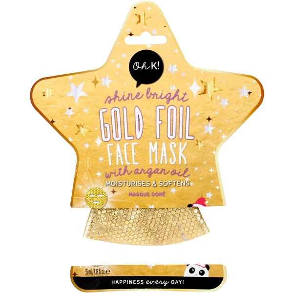 Oh K! Let it Shine Gold Mask (Billede 3 af 3)