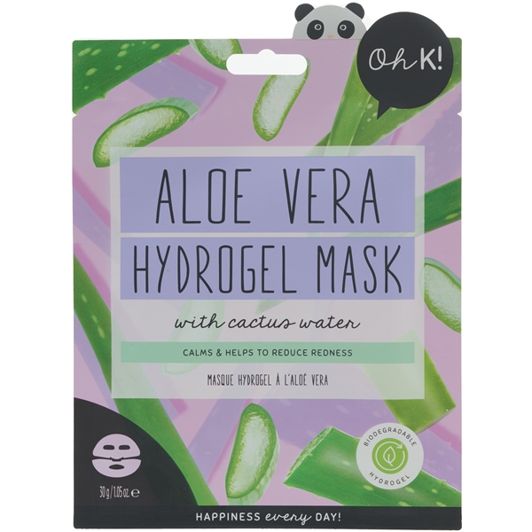 Oh K! Aloe Vera Hydrogel Mask (Billede 1 af 2)