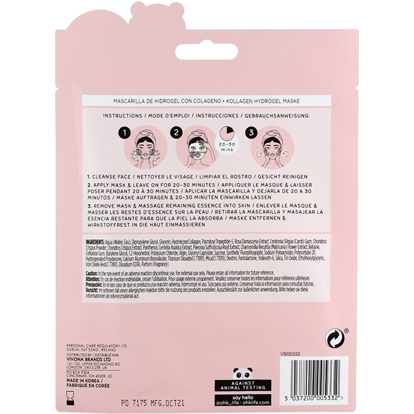 Oh K! Collagen Hydrogel Mask (Billede 3 af 4)