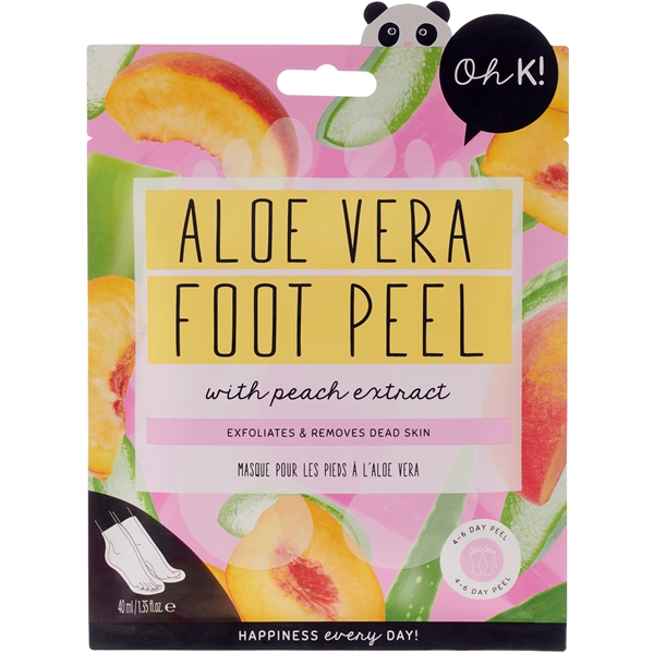 Oh K! Aloe Vera Foot Peel (Billede 1 af 2)