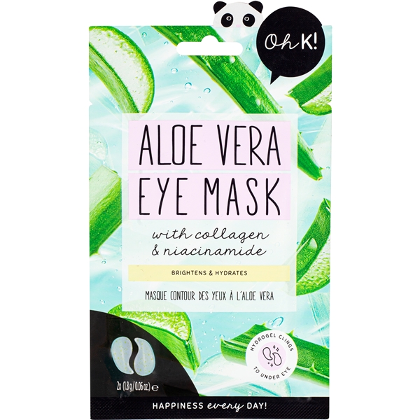 Oh K! Aloe Vera Eye Mask with Collagen (Billede 1 af 4)