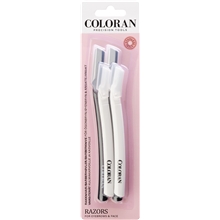 Coloran Razors For Eyebrows & Face 1 set