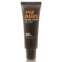 50 ml - Piz Buin Ultra Light SPF 30 Dry Touch Face Fluid