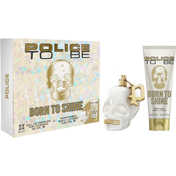 Police To Be Born to Shine Woman  - gift set