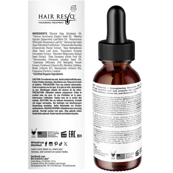 Hair ResQ Thickening + Strengthen Hair Oil (Billede 2 af 2)
