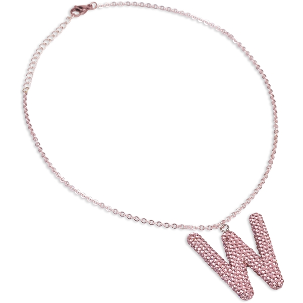 BLUSH Glitter W Necklace (Billede 1 af 2)