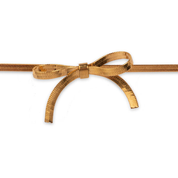 84109-07 Bow Necklace (Billede 4 af 4)