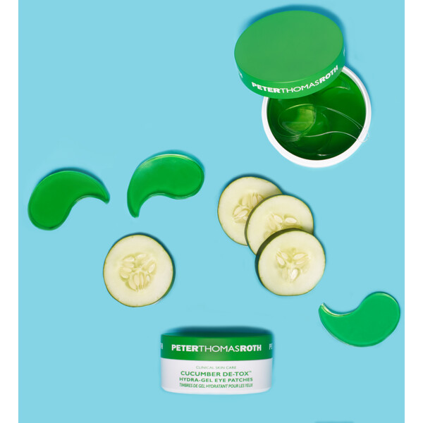 Cucumber DeTox Hydra Gel Eye Patches (Billede 6 af 6)