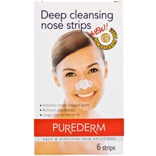 6 st/pakke - Nose Pore Strips Deep Cleansing