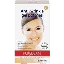 8 st/pakke - Purederm Anti Wrinkle Gel Patches