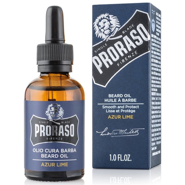 Proraso Beard Oil Azur & Lime (Billede 1 af 2)