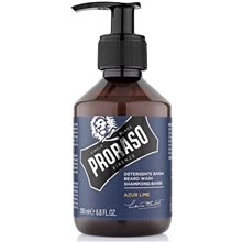 200 ml - Proraso Beard Shampoo Azur & Lime