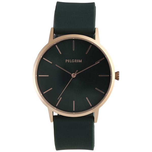 Green & Rose Gold Watch