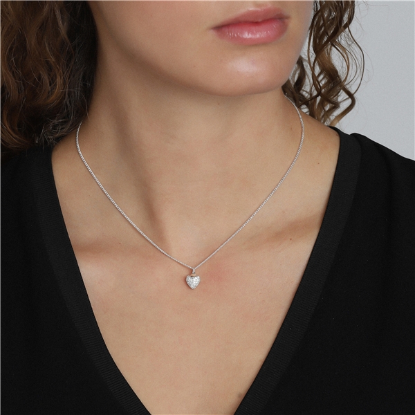 Eloise Crystal Heart Necklace (Billede 2 af 2)