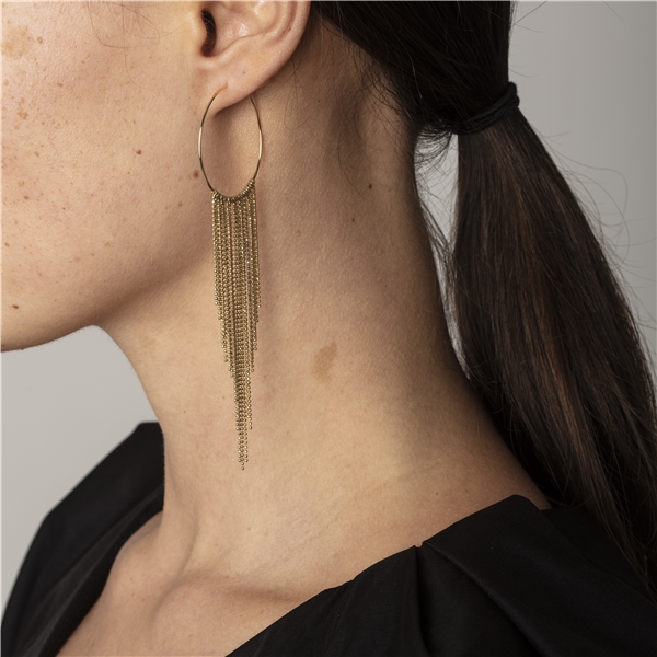 Frigg Earrings Gold Plated (Billede 2 af 2)