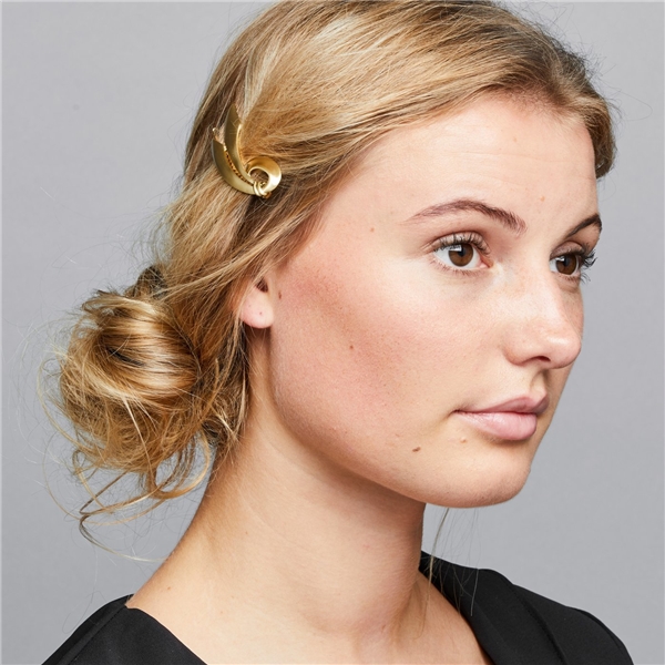 Basilia Hair Clip Gold (Billede 2 af 2)