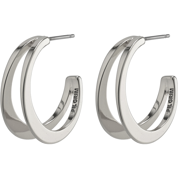 26203-6023 Nada Earrings Silver Plated