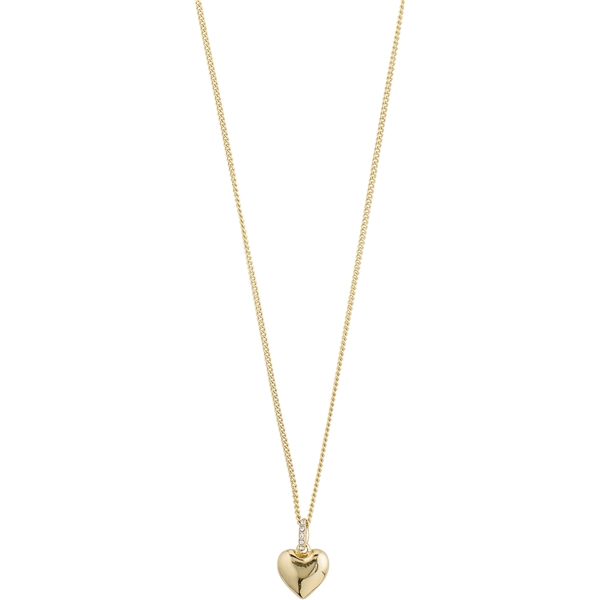 67211-2001 Sophia Heart Gold Plated Necklace (Billede 2 af 4)