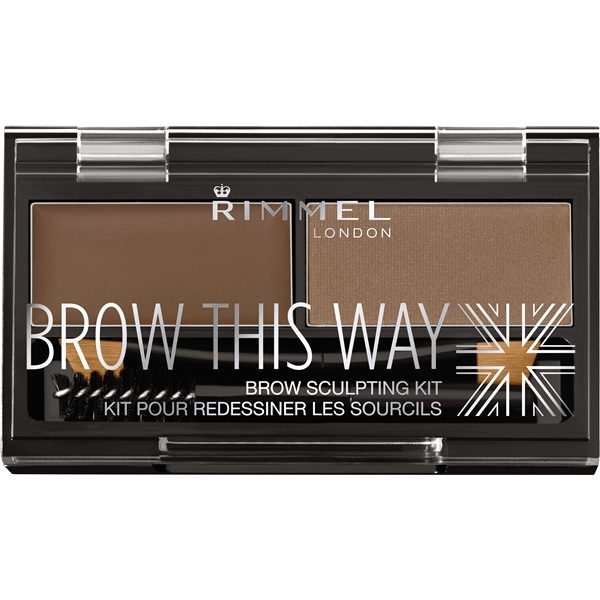 Rimmel Brow This Way Eyebrow Powder Kit (Billede 1 af 2)