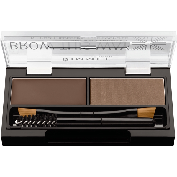 Rimmel Brow This Way Eyebrow Powder Kit (Billede 2 af 2)