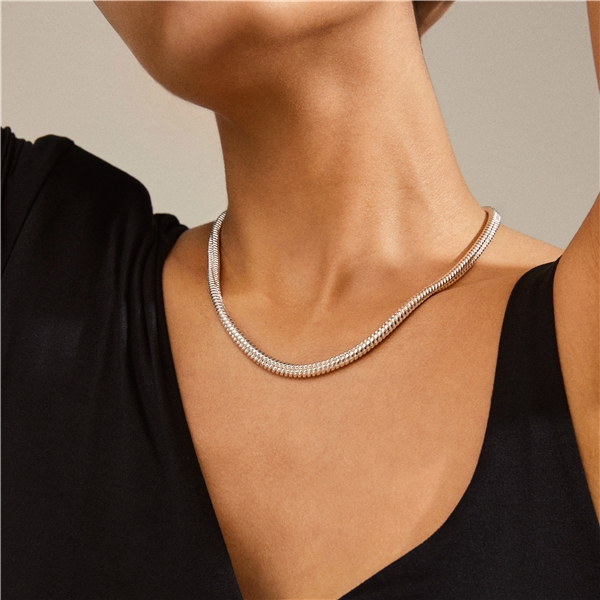 14214-6011 Belief Chunky Snake Chain Necklace (Billede 5 af 7)