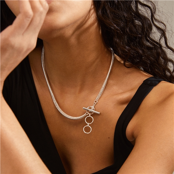 14214-6011 Belief Chunky Snake Chain Necklace (Billede 6 af 7)