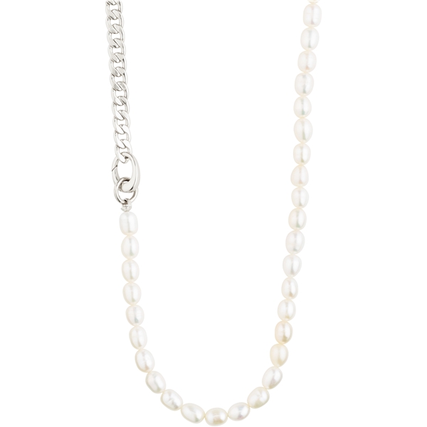 13214-6021 Precious Curb Chain & Pearl Necklace (Billede 1 af 4)