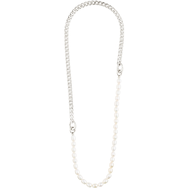 13214-6021 Precious Curb Chain & Pearl Necklace (Billede 2 af 4)