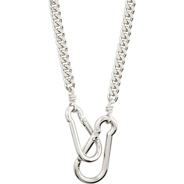 11221-6001 HOPEFUL Carabiner Curb Chain Necklace (Billede 1 af 4)