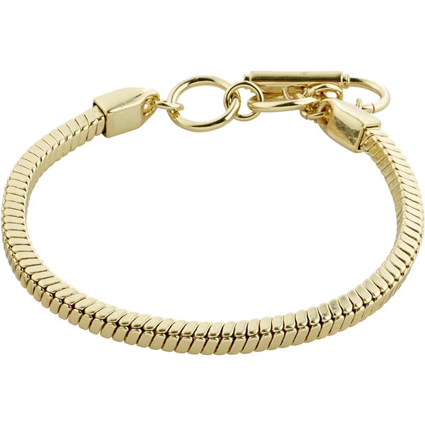 13221-2002 ECSTATIC Square Snake Chain Bracelet (Billede 1 af 2)