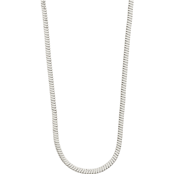 13221-6021 ECSTATIC Square Snake Chain Necklace (Billede 1 af 4)