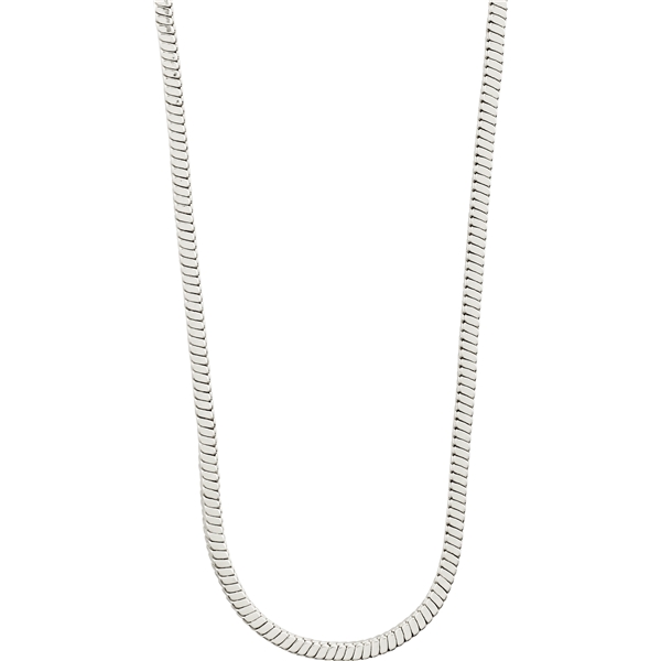 13221-6021 ECSTATIC Square Snake Chain Necklace (Billede 1 af 4)