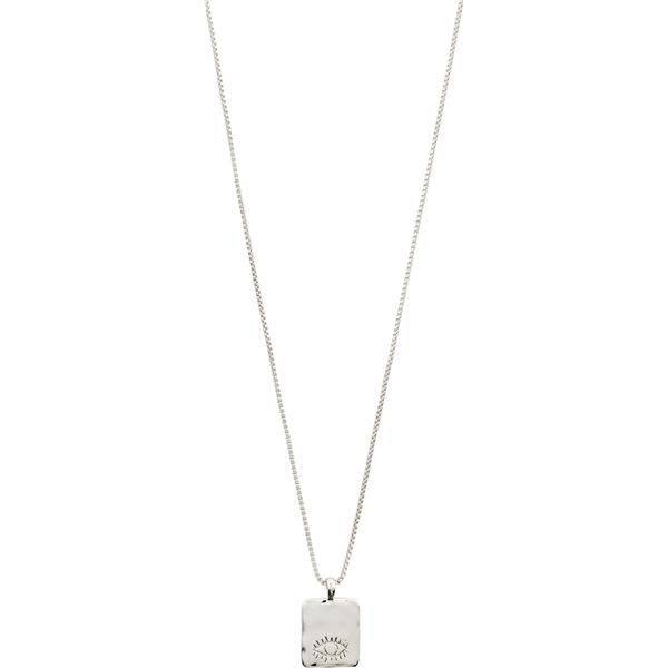 14221-6001 THANKFUL Square Pendant Necklace (Billede 1 af 3)