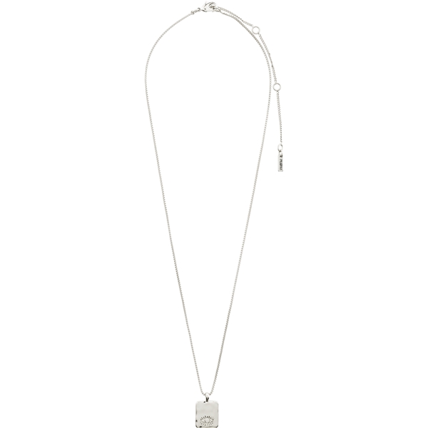 14221-6001 THANKFUL Square Pendant Necklace (Billede 2 af 3)