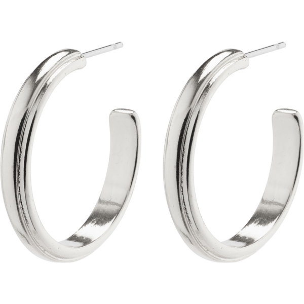 14221-6003 THANKFUL Medium Hoop Earrings (Billede 1 af 2)