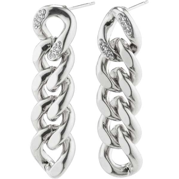 27221-6023 CECILIA Crystal Curb Chain Earrings (Billede 1 af 2)