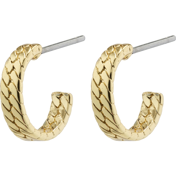 63221-2003 JOANNA Snake Chain Hoop Earrings (Billede 1 af 2)