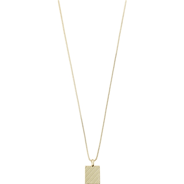 14222-2001 BLOSSOM Recycled Square Necklace (Billede 1 af 4)