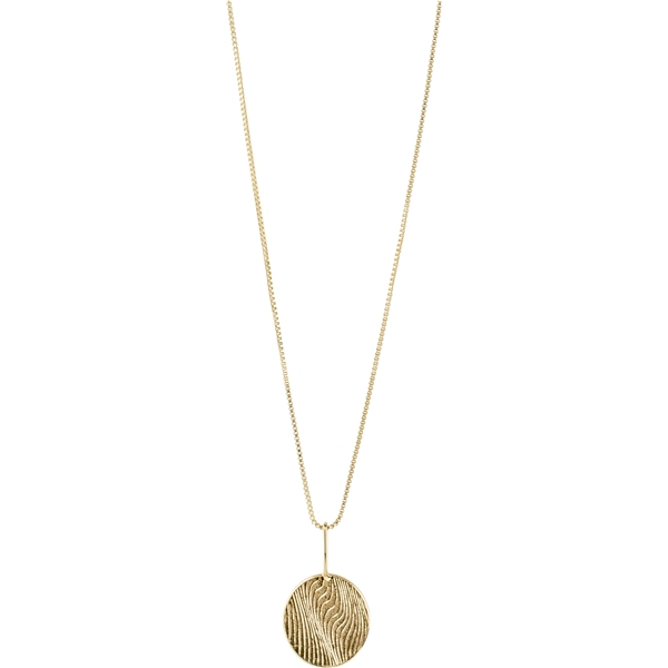 10223-2001 LOVE Coin Necklace (Billede 1 af 4)