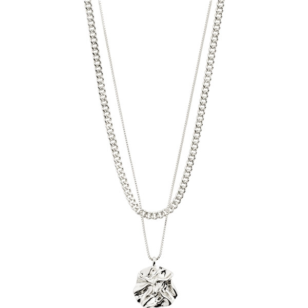 12224-6001 Willpower Curb & Coin Necklace (Billede 1 af 5)