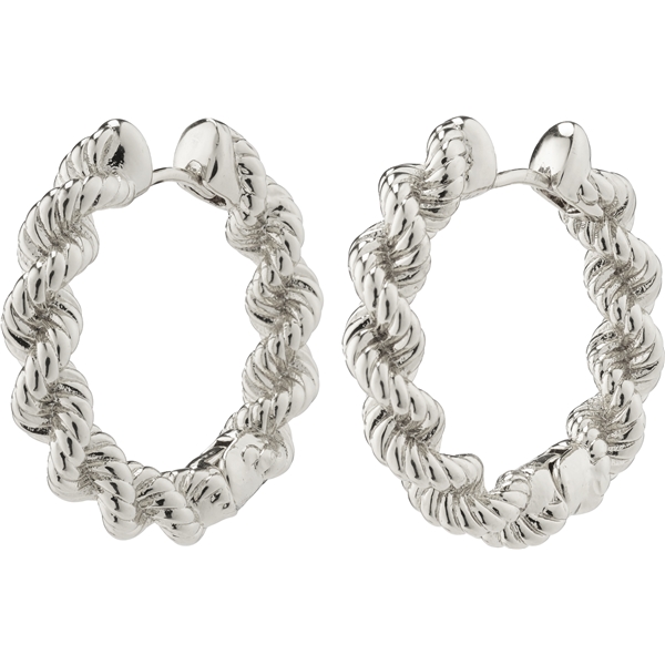 26224-6043 Annika Robe Chain Hoop Earrings (Billede 1 af 3)